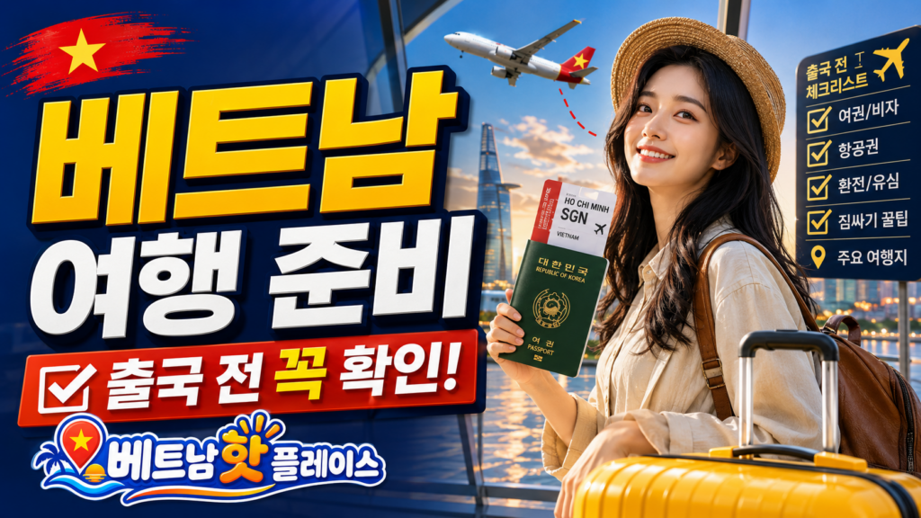 베트남 여행 준비
