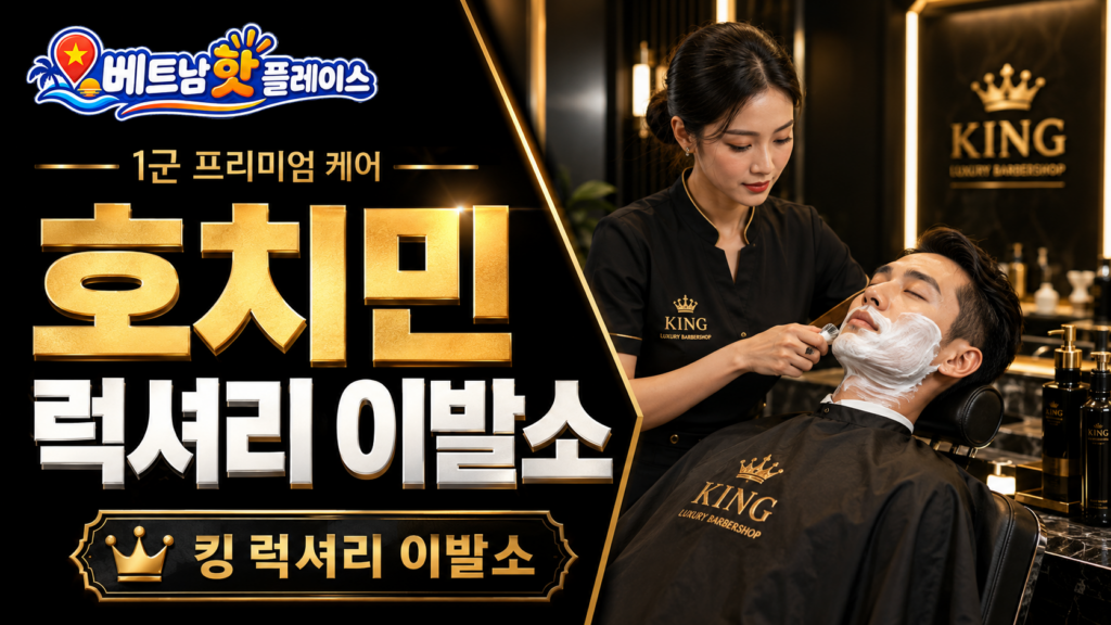 호치민 럭셔리 이발소｜킹 럭셔리 이발소 1군 프리미엄 관리 가이드