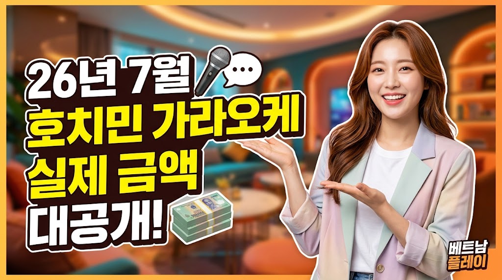 호치민 가라오케 금액