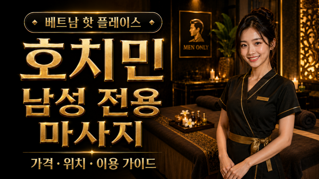 호치민 남성 전용 마사지