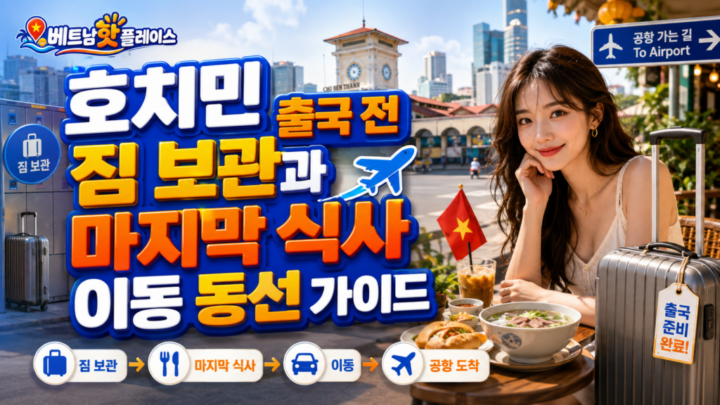 호치민 출국 전