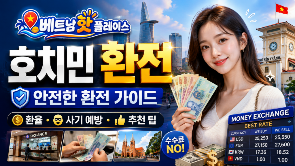 호치민 환전 이용 가이드