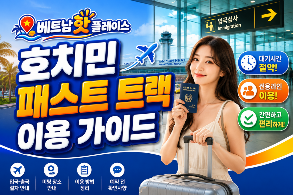 호치민 패스트 트랙 이용 안내
