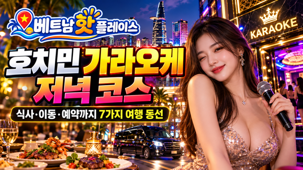 호치민 가라오케 저녁 코스