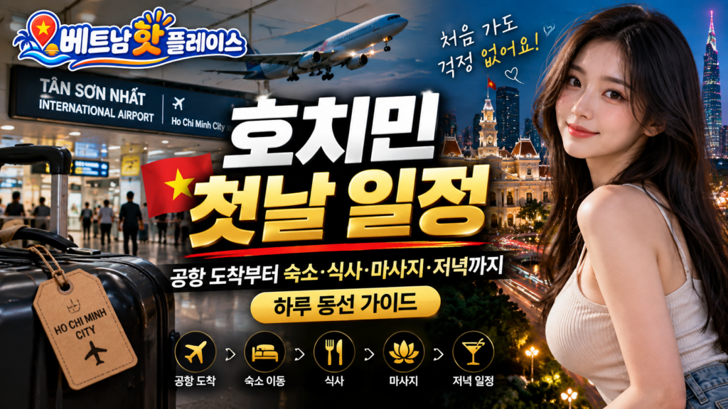 호치민 첫날 일정