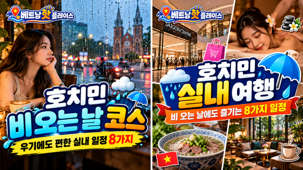 호치민 비 오는 날 코스