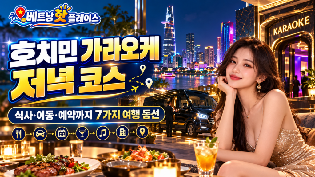 호치민 가라오케 여행 동선